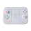 (White Pink) Manette sans fil Switch pour Nintendo Switch OLED, Replaceable Joystick RGB Turbo 1