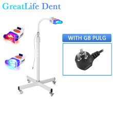 GreatLife lámpara de blanqueamiento dental profesional con 10 LED y temporizador ajustable
