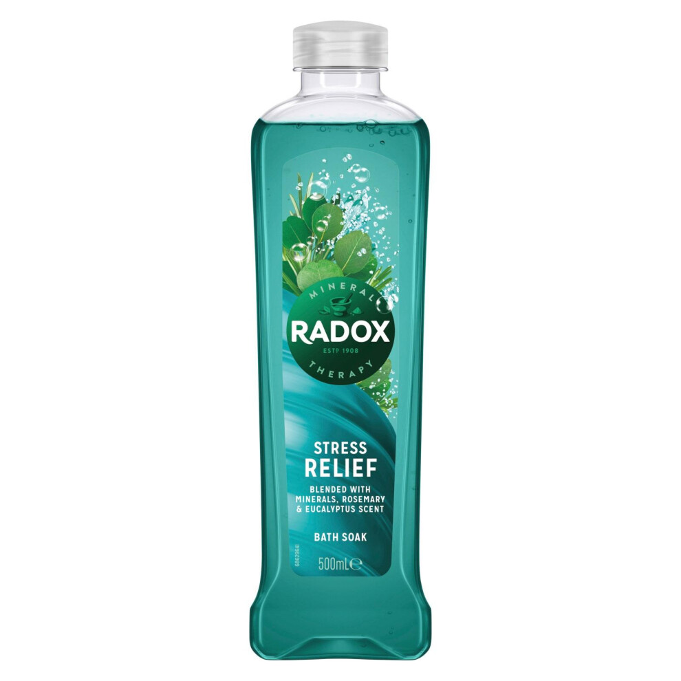 RADOX STRESS RELIEF WITH ROSEMARY & EUCALYPTUS BATH SOAK - 500ML - Image 8