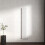 (Gloss White, Oval Column 1600x354mm Single Panel) Horizontal Vertical Designer Radiator Oval Column Central Heating 1