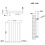 (Anthracite, Oval Column 600x413mm Double Panel) Horizontal Vertical Designer Radiator Oval Column Central Heating 2