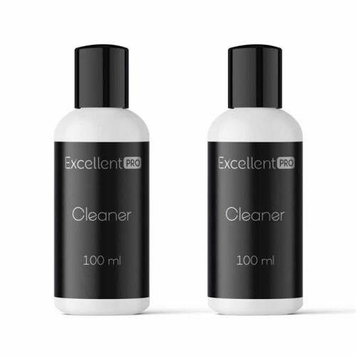 Lot de 2 Cleaner Dégraissant ongles Excellent Pro 100 ml