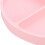 Babyteller Silikon mit Saugfuß Rosa 18