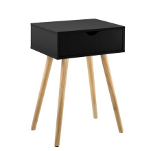 Mesa pequena com gaveta, mesa de noite, mesa de cabeceira, cômoda, móvel de armazenamento