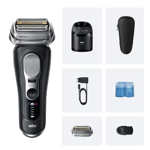 Braun Rasoir électrique - BRAUN - Series 9 Pro 9660CCPS - 5+1 éléments - Pro‑SensoAdapt - 60 min 1
