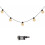 Premier 9.5m 100 LED Christmas Ball String Lights in Warm White 8