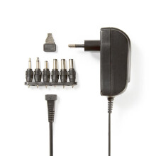 Adaptador de corriente universal Nedis, 18 W, negro