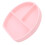 Kleinkind Silikonteller unterteilt Rosa 1
