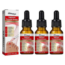 3pcs 30ML Ingrown Toenail Treatment,nail Growth Treatment,ingrown Toenail Drops Cuticle Nail Oil Ingrown Toenail Correction