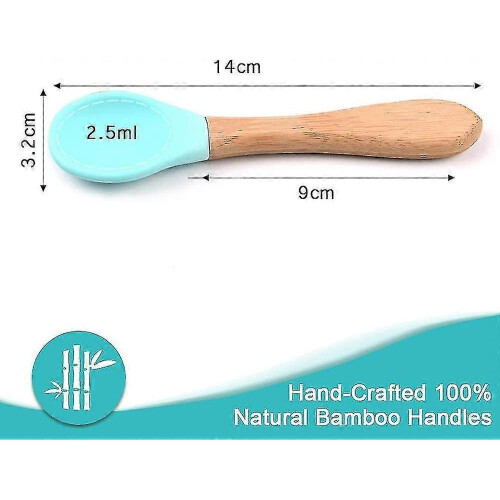 Spoon,7pcs Spoon,kids Spoon, with And Silic,,bpa 1