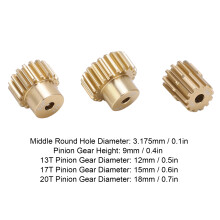 32P Motorritzel 3,175 mm 13T 17T 20T für 1/10 RC