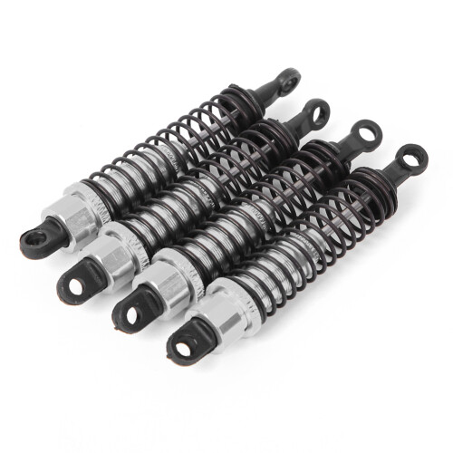 80mm Stoßdämpfer Alu RC Auto RGT 136100 Silber