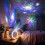 Starry Sky Projector, Bluetooth Speaker, Remote Control LED Bedside Night Light, 5V USB Plug-in 2