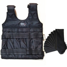 Verstellbare Gewichtsweste (1–50 kg) – Boxweste, Fitnessgerät, Sandsackweste