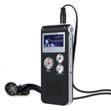 Registratore vocale da 8 GB, lettore MP3 con cancellazione del rumore ad alta precisione