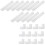 Foam Corner Protector Set, 12Pcs Corner Guards + 12Pcs Straight Strips for Picture Frame Mirror Packaging Protection 1