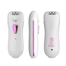 Depilador facial elétrico sem fio para mulheres, recarregável.
