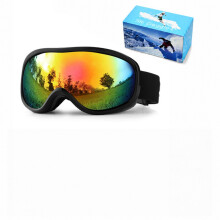 Gafas de esquí antivaho con protección UV400, gafas de snowboard OTG para hombre y mujer, gafas de nieve extragrandes con mon