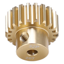 RC Ritzelsatz 32P 13T 17T 20T 3,175 mm Gold