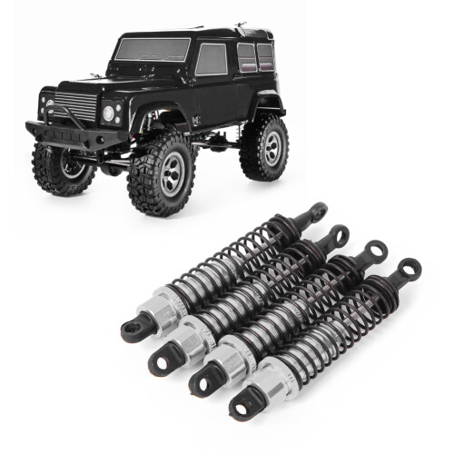 RC Stoßdämpfer 80mm RGT 136100 1/10 Silber