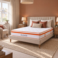 (3ft Single Mattress (90cm x 190cm)) YourSleep Elevate 1000 Pocket Spring Hybrid Mattress