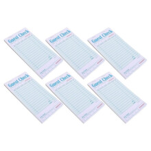 6pcs Order Pad,A Dedicated Notepad for Servers, Essential Restaurant Equipment Designed for Portability.