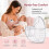 Two Complete Sets for  M5 Breast Pump Parts, 27mm Cups 6