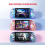 (Gray) Comando sem fios Switch para Nintendo Switch, Hall Joystick RGB Turbo Macro 2