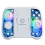 (Blue) Draadloze Switch Controller voor Nintendo Switch OLED Lite PC, Hall Joystick RGB Macro Back Buttons 1