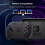 (Transparent Grey) Draadloze Switch Controller Split Pad voor Nintendo Switch OLED Lite, RGB Turbo Motion 2