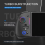 (Black) Draadloze Switch Controller voor Nintendo Switch OLED, RGB Turbo Dual Vibration 10