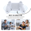 (White) Draadloze Switch 2 Pro Controller voor Nintendo Switch 2, Hall Joystick 9-Axis RGB 9