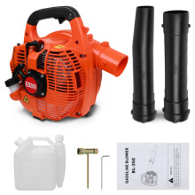 Petrol Leaf Blower 26cc 2-Stroke Engine Cordless Handheld Garden Yard Outdoor UK