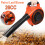 26cc Garden Yard Handheld Petrol Leaf Blower Powerful 2 Stroke Air Cooled Engine 9