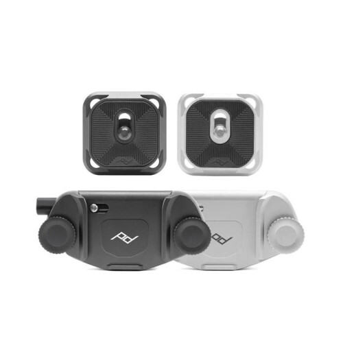 PEAK DESIGN Capture clip V3 nera con piastra standard - CPBK3 1