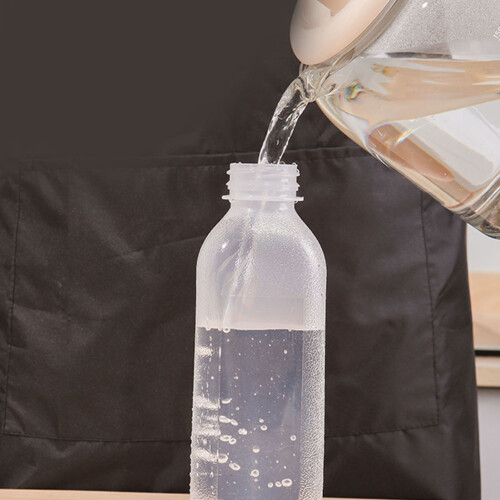 Speiseölflasche zum Quetschen, sauber