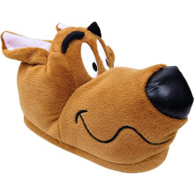 (Adults UK 11 / 45) ScoobyDoo Novelty Hound Indoor Slippers Adult/Kids