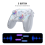 (White) Langaton Switch 2 Pro -ohjain varten Nintendo Switch 2, Hall Joystick 9-Axis RGB 8