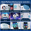 (Black) Langaton Switch-ohjain varten Nintendo Switch PC Android iOS Hall Joystick 5