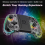 (Grey) Trådløs Switch-kontroller for Nintendo Switch OLED Lite, RGB Turbo Macro 2