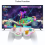 (Purple) Retro trådløs Switch-kontroller for Nintendo Switch PC with Charging Dock, RGB Turbo 8