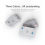 (White Pink) Comando sem fios Switch para Nintendo Switch OLED, Replaceable Joystick RGB Turbo 2