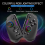 (Black) Comando sem fios Switch para Nintendo Switch OLED, RGB Turbo Dual Vibration 11
