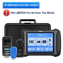XTOOL X100 PAD3 Elite, programador de llaves y escáner automotriz con diagnóstico asistido por IA