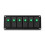 6 Gang LED Wippschalter Panel 12-24V Alu 5