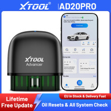 XTOOL Advancer AD20Pro, OBD2 diagnose scanner, Bluetooth draadloos, voor alle systemen met levenslange updates