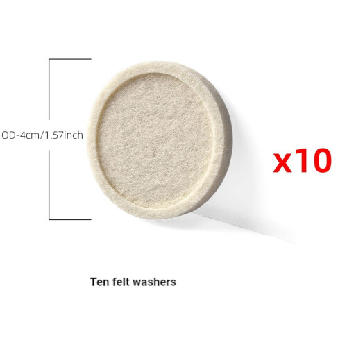 Washer Replacement for Saeco//Gaggia Espresso Machine Grinder - Wool  40x34x5mm 2