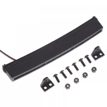 Metal LED Roof Light Bar Roof Lamp Lights for 1/10 AXIAL FMS TRX4 H8P RC Crawler Upgrade Parts