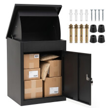 Extra Large Parcel Delivery Drop Box Lockable Outdoor Storage Letter Post Box UK
