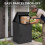 Extra Large Parcel Delivery Drop Box Lockable Outdoor Storage Letter Post Box UK 6